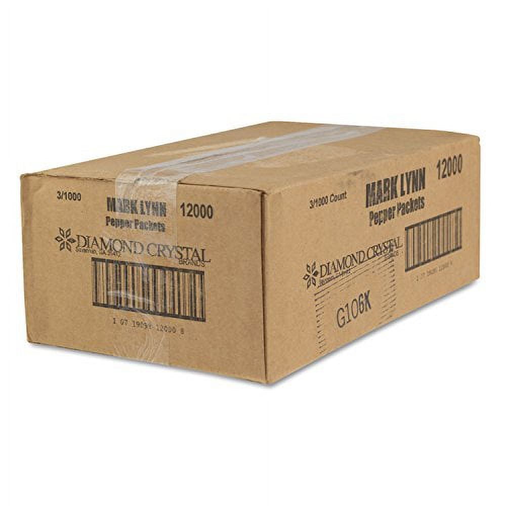 Single Serve Pepper Packets 3000 Ct
