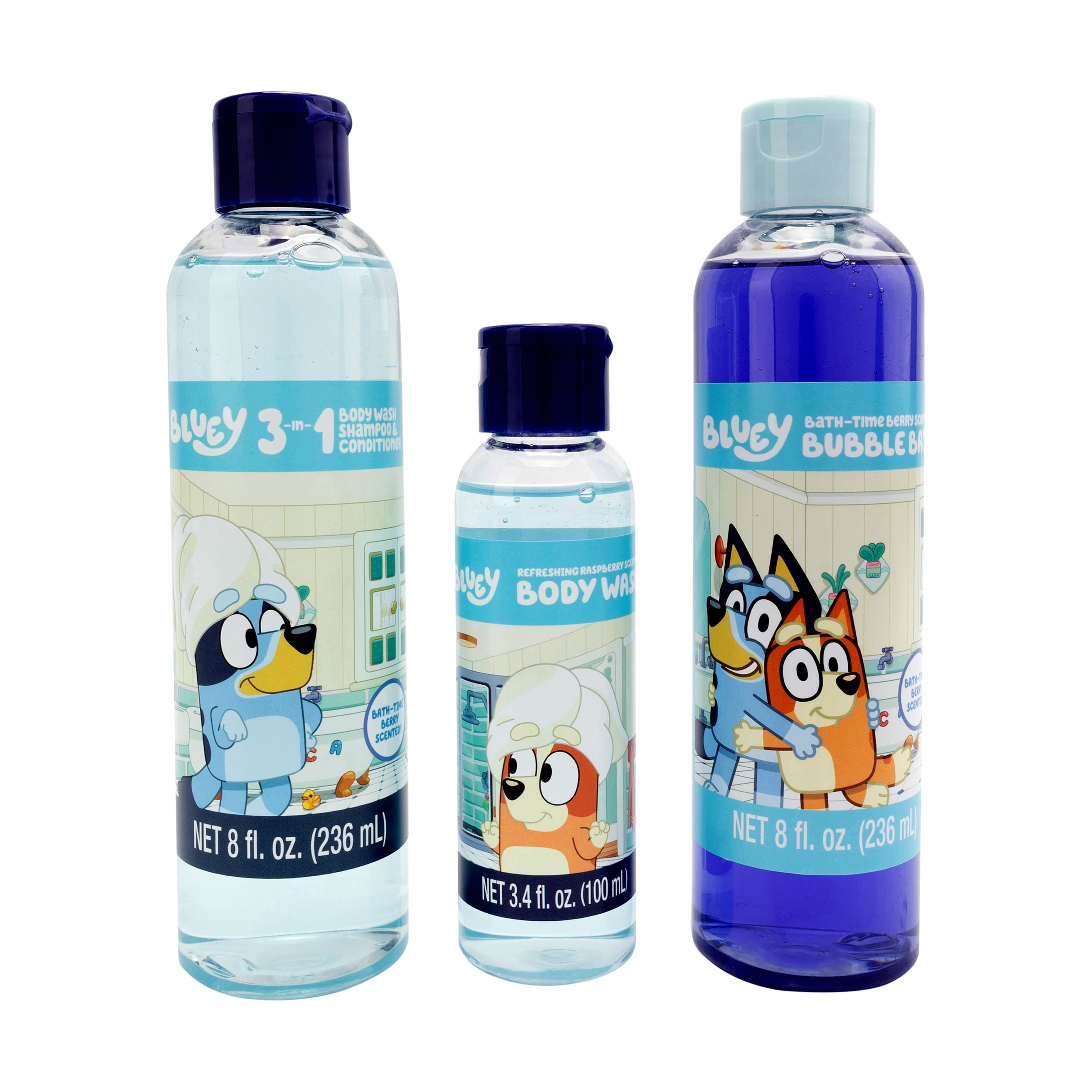 Bluey Cozy Time Bath Set, 6 Pieces