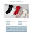 thumbnail image 7 of Toddler Infant Baby Girls Knit Tights Cotton Warm Pantyhose Leggings Bow Long Stockings Pants Socks 0-4T, 7 of 7