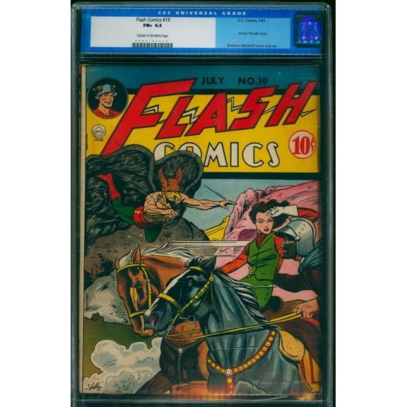 Flash Comics #19 - CGC 6.5 Comic Book