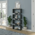 thumbnail image 6 of Ada Home Decor Langdon 4 Tier Open Shelf Cube Modern Bookcase, Anthracite/White, 6 of 7