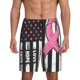 thumbnail image 1 of Fotbe Ribbon Breast Cancer Awareness Pantalones Cortos de Pijama para Hombre, Ropa de Dormir, Pantalones de Pijama Cortos para Hombre-X-Large, 1 of 6