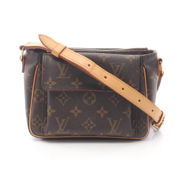 Pre-Owned Louis Vuitton Viva Cite PM Shoulder Bag, PVC-Coated Canvas and Leather,... (Fair)