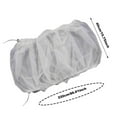 thumbnail image 3 of Bird Cage Net Cover Feather Catcher Soft Skirt Guard Nylon Mesh Netting For Parrot Round Square Cages, 3 of 6