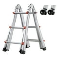 thumbnail image 1 of VEVOR Telescoping Ladder A Frame 9.5 FT Extension Multi-Function, 1 of 9