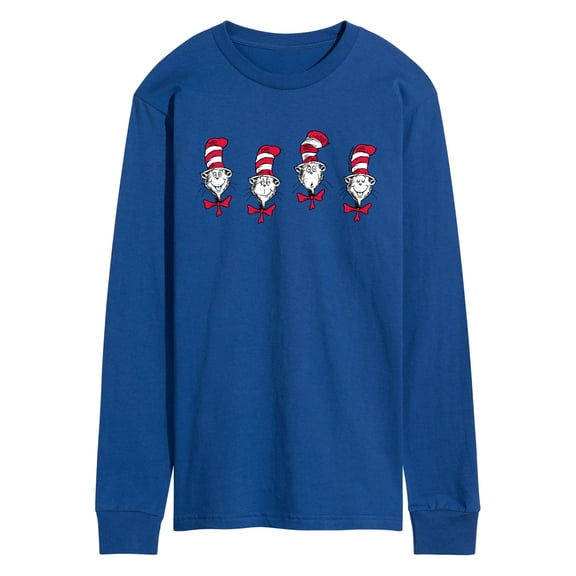 Dr. Seuss - Cith Heads - Men's Long Sleeve Graphic T-Shirt