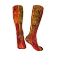 thumbnail image 4 of Balery Autumn Leaf Fun Novelty Socks Men'S Women'S Crew Socks Funny Crazy Novelty Socks Quirky And Cool Socks, 4 of 9