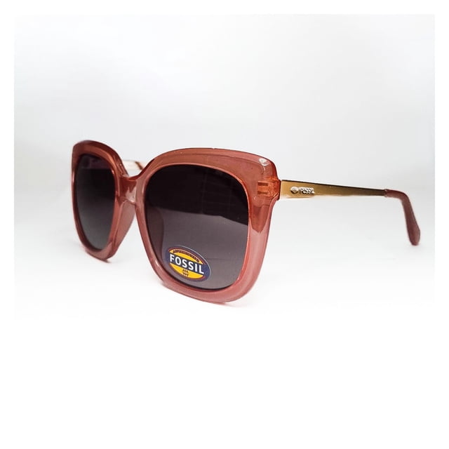 Lentes de Sol Fossil Outlook Mujer Marco de Plástico Rosa Filtro 100% UV