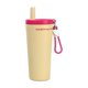 thumbnail image 1 of Botella de agua aislada de acero inoxidable con pajita,vaso térmico con aislamiento al vacío de gran capacidad,ideal para el hogar,camping,oficina y actividades al aire libre., 1 of 7