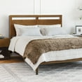 thumbnail image 2 of LuxenHome Farmhouse Double Panel Wood Headboard (Queen), 2 of 11