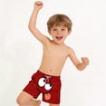thumbnail image 7 of LIBRCLO Kids Swim Trunks Boys Quick Dry Shorts Boys Swim Trunks Fashion Prints Summer Beach Swimming Shorts Bathing Suits Size 13Years Red, 7 of 7