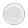 thumbnail image 4 of Exquisite 120 Piece White & Black Rim Plastic Combo Set | Serves 20 Guests, 4 of 4