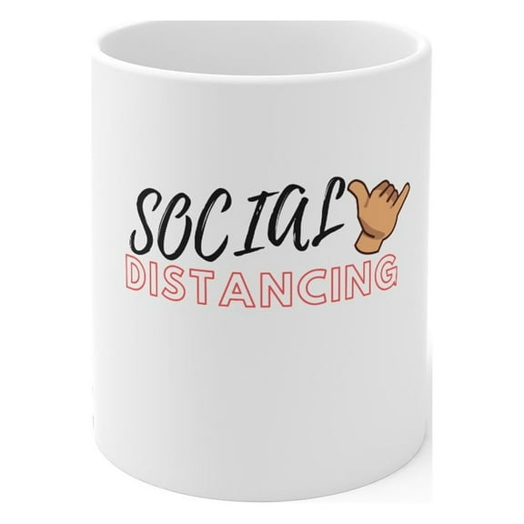 Social Distancing Mug 11oz