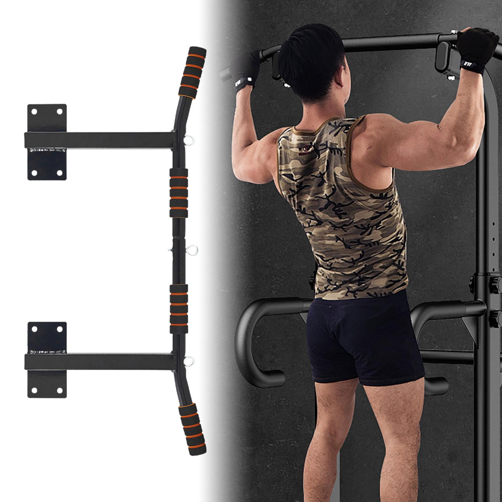 Dualoai Pull-up Device Frame Bar Multipurpose Easy Installation Fixed Fitness Single Black