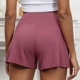 thumbnail image 5 of Chbgutlmr Women Pajama Shorts Comfy Lounge Bottom High Rise Drawstring Sleepwear Shorts Casual Comfy Summer Shorts, 5 of 6