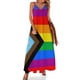 thumbnail image 1 of Vestido sin mangas con la bandera del orgullo LGBTQ+ Progress, vestidos de noche para damas, conjuntos elegantes para mujeres, 1 of 7