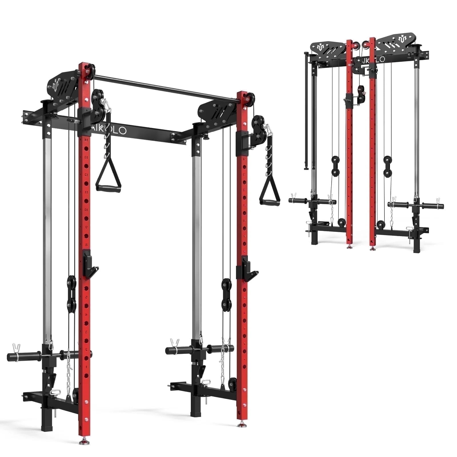 Cheetah Foldable Squat Rack - RED