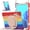 Colorful Red, variant on Galaxy Tab S7 Plus 12.4 Inch Case 2020, Heavy Duty Stand Anti Scratch Drop-Proof Protection Kids Case with Hand Shoulder Strap for Samsung Galaxy Tab S7+/ S7 Plus 12.4-inch SM-T970/T975/T976 2020