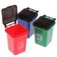 thumbnail image 3 of 1:12 Dollhouse MiniTrash Can Model/Mini Waste Bin/Pen Organizer Home Storage Can, 3 of 12