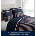 thumbnail image 5 of Nautica Duvet Cover Set Cotton Reversible Bedding Shams New, 5 of 6