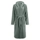 thumbnail image 4 of Batas de moda para mujer, bata de baño alargada, mantiene el calor, solapa, mismo estilo para hombres y mujeres, pijama de manga larga para mujer., 4 of 6