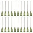 thumbnail image 1 of Agujas de dispensación de 14Ga, 102PCS, agujas de dispensación de punta roma de 1.5 pulgadas con jeringas de bloqueo Luer para rellenar tintas líquidas, pegamento adhesivo y aceite, verde oscuro, 1 of 7