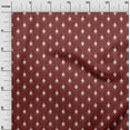 thumbnail image 3 of oneOone Velvet Maroon Fabric Asian Ikat Craft Projects Decor Fabric Printed by The Yard 58 Inch Wide, 3 of 4