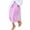 Purple, variant on Annhoo Womens Trouser High Waist Wide Leg Solid Color Loose Capri Pants with Pockets Casual Dressy Clothes