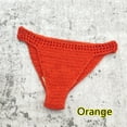 thumbnail image 5 of Ladies Summer Handmade Crochet Bikini Shorts - Solid Color Knitted Swim Trunks - Polyester, 5 of 5