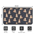 thumbnail image 5 of Goldendoodle Dog Door Rugs,Washable Non Slip Door Mats Indoor,Decorative Door Mats,Entry Mat Indoor for Entrance,Bedroom,Kitchen,Bathroom,30"x17", 5 of 6