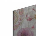thumbnail image 2 of Luxe Metal Art 'Rainbow Seeds Paisley I' by Lisa Audit, Metal Wall Art, 24"x24", 2 of 8
