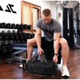 thumbnail image 2 of Gymväska för kvinnor och män, Liten sportväska med våtväska och skofack, Resekappsäck, Weekender, 2 of 5