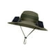 thumbnail image 4 of Sombrero con ventilador solar y 2 ventiladores solares, transpirable, cómodo, para senderismo y pesca, para hombres y mujeres, ajustable, para pesca Verde, 4 of 8