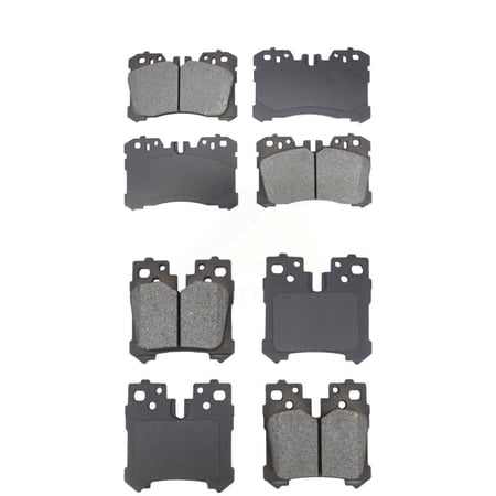 SIM Front Rear Semi-Metallic Brake Pads Kit for Car Lexus LS460 LS500 LS600h LS500h KSM-100579