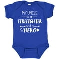 thumbnail image 3 of Inktastic My Uncle is a Firefighter and a Hero Boys or Girls Baby Bodysuit, 3 of 5