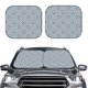 thumbnail image 2 of Fotbe Nautical1 Juego de 2 Piezas de Parasoles para Parabrisas | Bloqueador Solar para Auto | Accesorios Plegables para Protección Solar Interior-Medium, 2 of 6