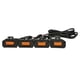 thumbnail image 1 of 4PCS LED Front Grill Lights for Toyota Tacoma Raptor TRD Off Road Sport 2020 2021 External Grille La, 1 of 5