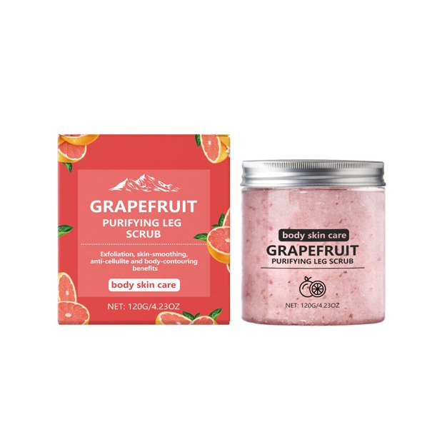 Fiudx Exfoliante Marino, Exfoliante Corporal Suave, Purificador de Piel de Limpieza Profunda, Hidratante Nutritivo y Suave, Ritual de Spa Diario, Cuidado de La Piel para Mujeres, 120 G