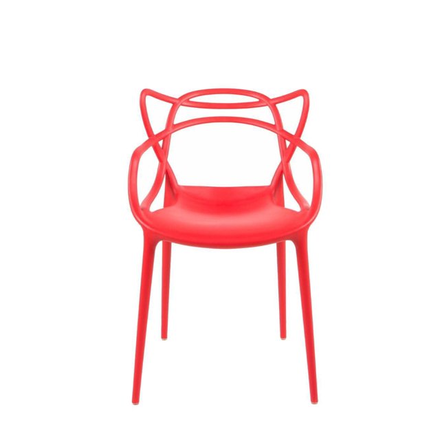 Take Me Home Dining Chair with Arms – Set of 4 white Masterchairs, Waterproof, Durable, and Stylish Design for Indoor and Outdoor Use, Comfortable Armrests, All-Weather Seating for Dining Rooms, Patio