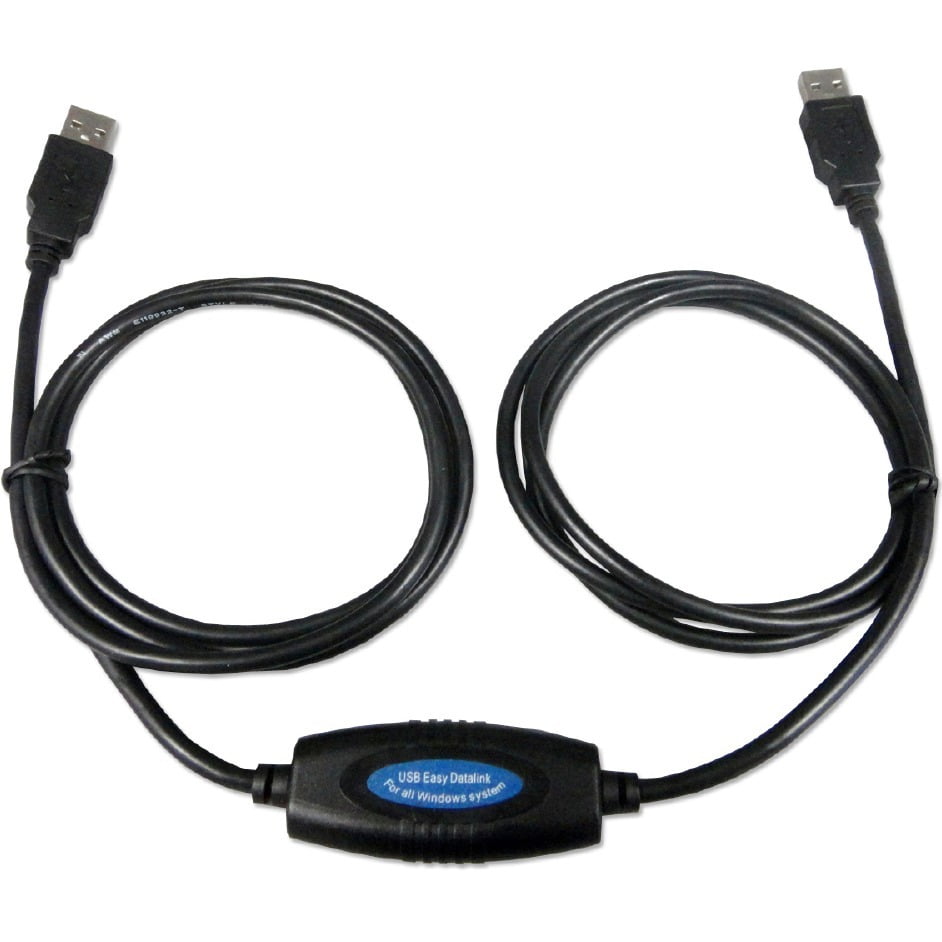 QVS USB2LINK 6 ft. USB to USB High Speed USB 2.0 480Mbps File Transfer