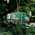 thumbnail image 4 of Personalized Garbage Truck Ornament 2024 Green Garbage Truck Ornament Green Garbage Truck Christmas Ornament 2024 Trash Truck Ornament Xmas Custom Garbage Truck Hanging Christmas Ornament (GT3) - 3246, 4 of 5