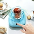 thumbnail image 1 of SPOORYYO Automatic Coffee Mug Stirring Saucer, USB Powered Drink Mixer, Compact Automatic Stirring Mat for Home and Office Use, 1 of 9