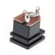 thumbnail image 4 of 2X 10 Uds 3 pines montaje PCB 5,5x2,5mm conector hembra de toma de corriente -cuadrado 2 piezas, 4 of 9