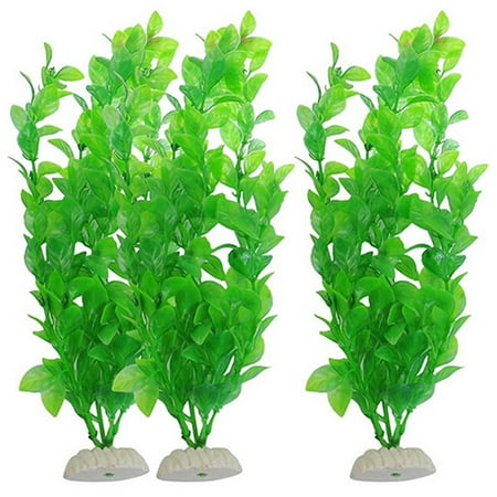 - Moderna 1x Green Aquatic Artificial Fish Tank Plant Aquarium Landscape Decor Water Grass