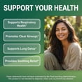 thumbnail image 2 of Mullein Drops for Lungs Liquid Chlorophyll Mullein Leaf Extract Supplement Elderberry Sea Moss Spirulina Chlorella Lobelia Marigold Licorice Marshmallow Lung Detox Cleanse Tincture Men Women 2 fl oz, 2 of 9