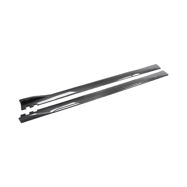 Faldones laterales universales para coche, divisores de extensión, Kit de carrocería, extensiones de Panel , 2M, accesorios duraderos para , Fibra Fibra de carbon