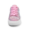 thumbnail image 4 of Stepedia Womens Tennis Shoes Rhinestone Sneakers Casual Walking Shoes for Women, Pink Size 5, 4 of 8