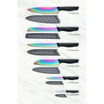 thumbnail image 5 of Marco Almond KYA36 6-Pieces Rainbow Knife Set with Blade Guards Dishwasher Safe Kitchen Cutlery Set, 5 of 7
