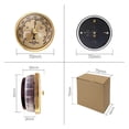 thumbnail image 4 of High Precision Barometer, Dials Type Barometer with Integrated Thermometer Hygrometer, Multifunctional Weather Station Dial Type Barometers With Thermometer Hygrometer, 4 of 8