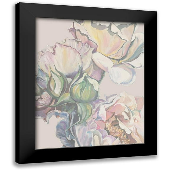 Debs, Emma Catherine 12x14 Black Modern Framed Museum Art Print Titled - Rose Paper 2